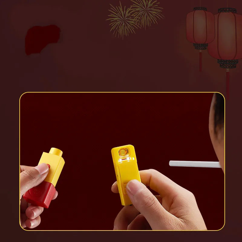 Safe Remote Control Ignition USB Rechargeable Lighter | Tungsten Wire Windproof Outdoor Camping Gadget